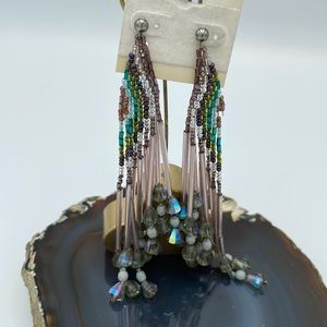 Vintage Athena hoop earrings